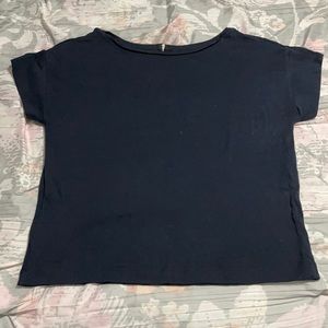 Black Ann Taylor tshirt top